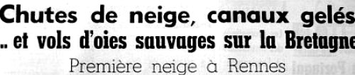 entête d`article sur le froid fin décembre 62