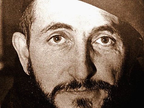 portrait de l`Abbe Pierre en 1954