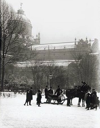 Amsterdam pendant l`hiver 1891