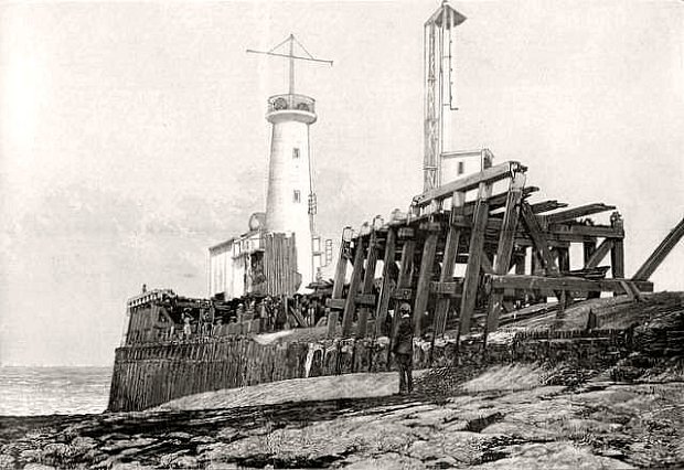 tempete a Boulogne le 10 septembre 1903