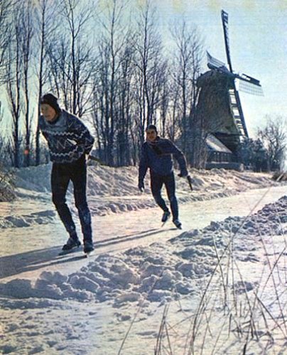 patineur hollandais en 1963