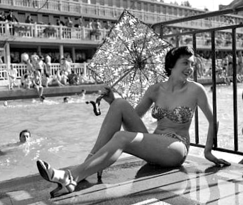 chaleur en aout 1949
