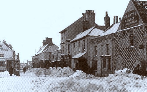 neige en Angleterre en janvier 1881