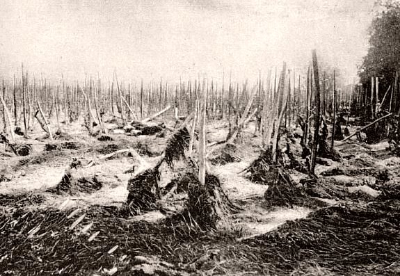 orage de grele a St Emilion le 17 mai 1901