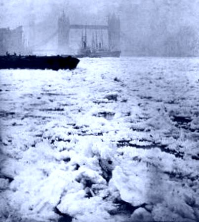 Tower Bridge le 11 fevrier 1895