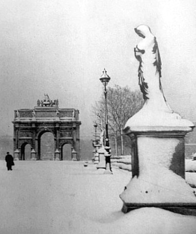 jardin des Tuileries en mars 1946