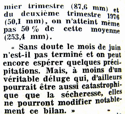 2eme article pluviometrie 1976