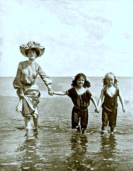 les bains de mer pendant l`ete 1904