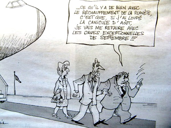 caricature canicule 2003