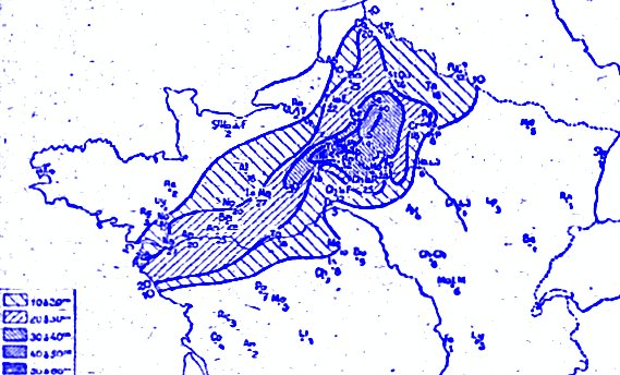 couche maximale de neige début mars 1946