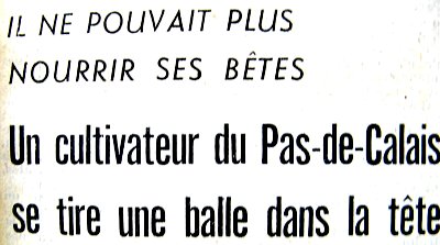 article sur le suicide d`un eleveur ete 76