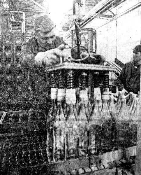 embouteillage de l`eau minérale été 76