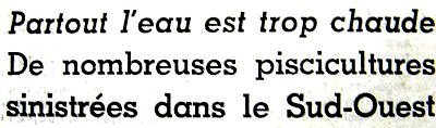 entete degats dans la pisciculture juillet 1976