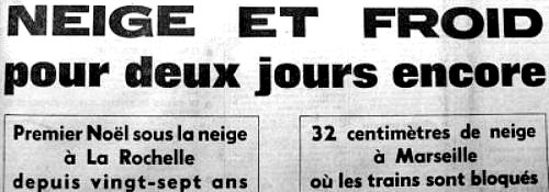 entête d`article sur le froid décembre 62