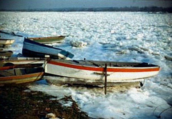 embacle de la loire hiver 1954