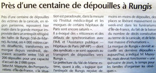 morgue a Rungis
