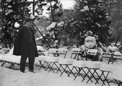 parc Monceau en janvier 1941