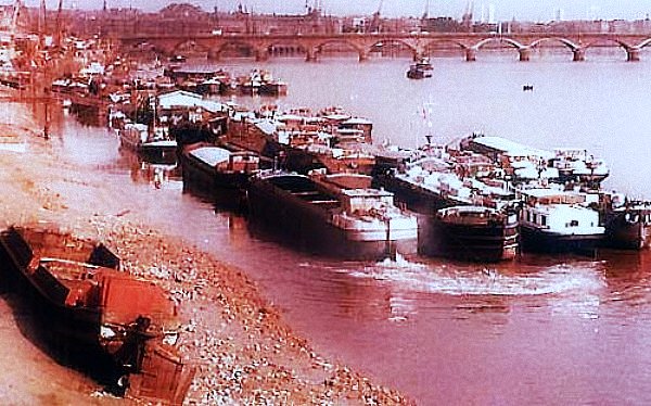 port de Bordeaux ete 1976
