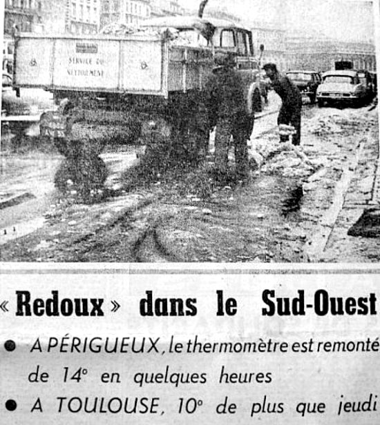 le redoux en janvier 63