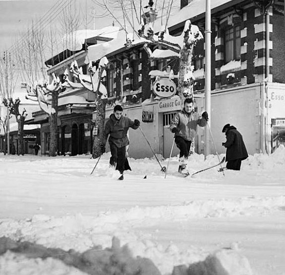 ski Avenue Gambetta Arcachon 1956