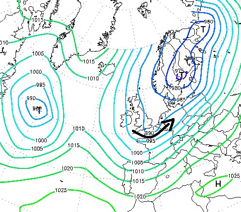tempete du 7 decembre 1904
